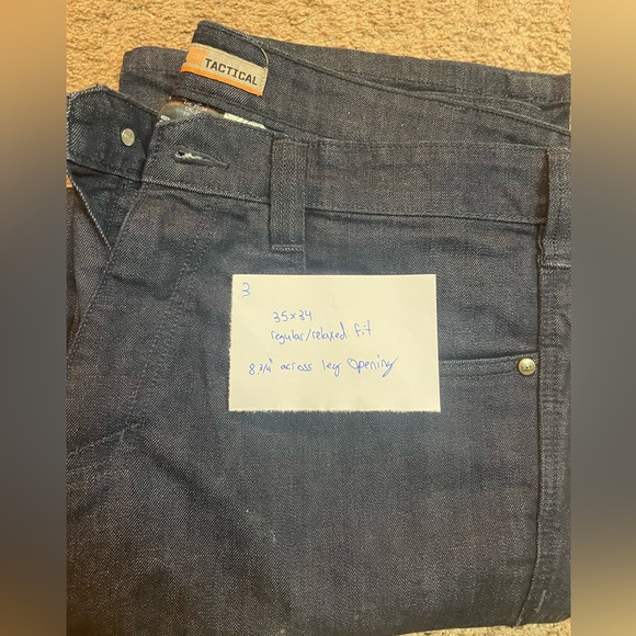 5.11 tactical defender 35x34 relaxed fit jeans - Picture 3 of 5